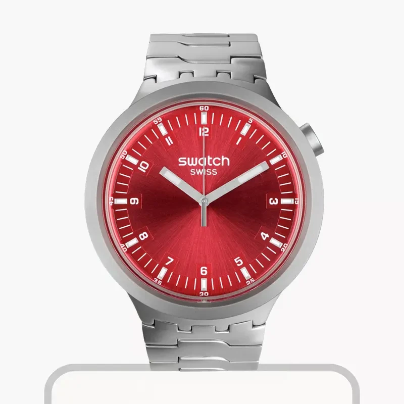 Swatch Irony Big Bold Scarlet Shimmer Watch | SB07S104G